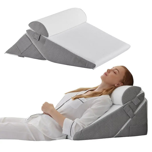 Orthopedic Wedge Pillow Set For After Surgery And Reflux Relief