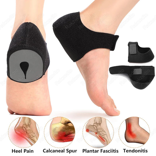 Plantar Fasciitis Heel Spur Foot Support With Gel Heel Cups