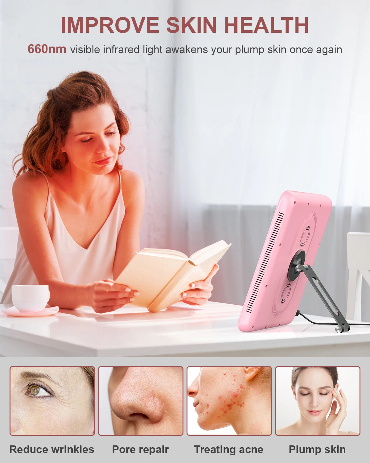 Astarexin Red Light Therapy Panel 660nm 850nm Device