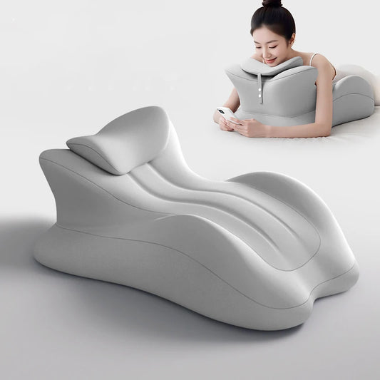 HEHUAI HT Ergonomic Memory Foam Wedge Prone Pillow