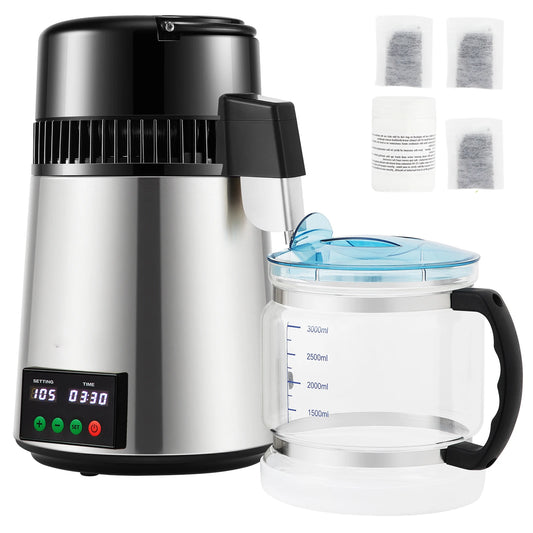 SucceBuy Water Distiller Purifier 1 L/H Distilling Speed