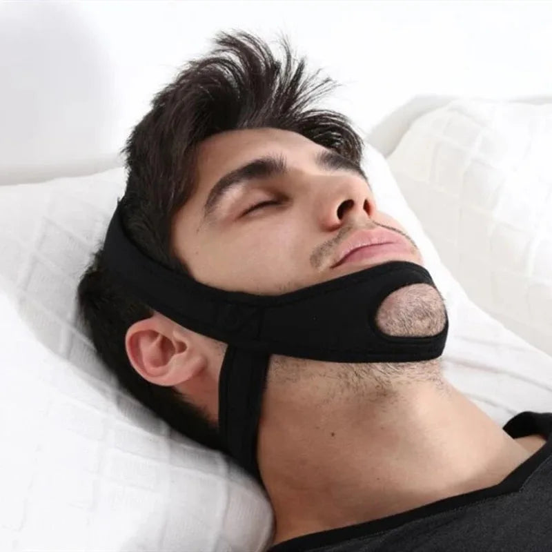 Neoprene Anti Snore Chin Strap for Sleep Apnea and Snoring