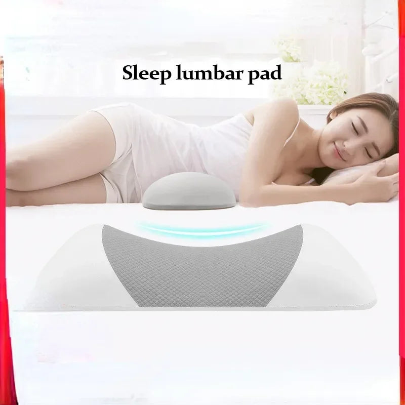 Lumbar Support Pillow Memory Foam for Back Sleepers