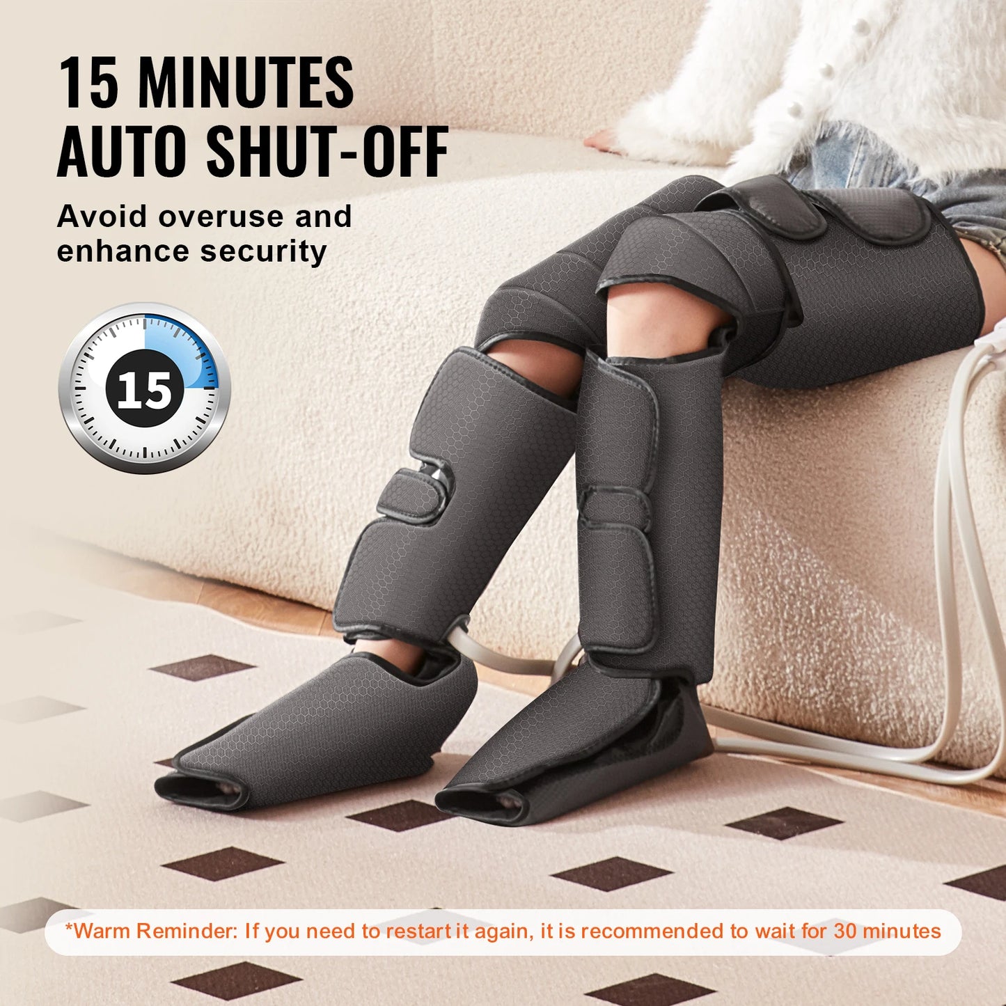 Full Leg Massager With Air Compression For Circulation