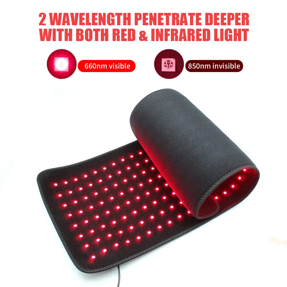 Red Light Therapy Pad Dual Chip 660nm 850nm for Body