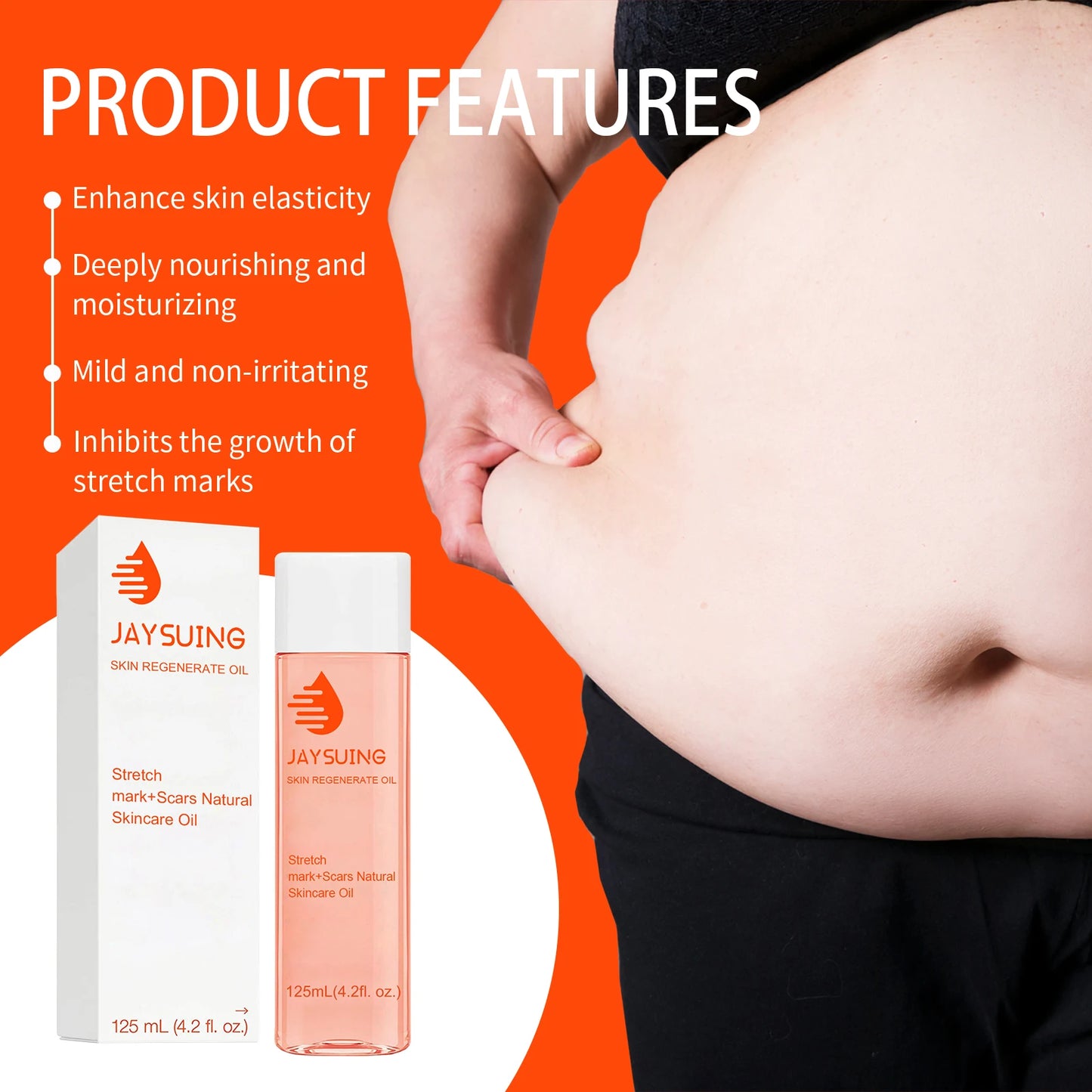 Jaysuing Scar Repair Oil For Moisturizing Elastic Skin