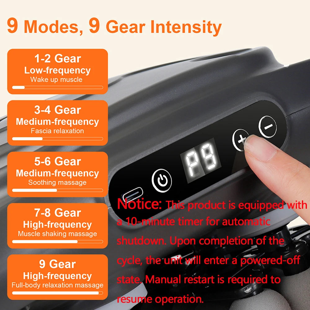 Foreverlily Fascia Massage Gun For Body And Deep Tissue Massager