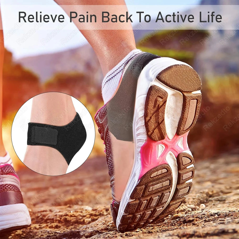 Plantar Fasciitis Heel Spur Foot Support With Gel Heel Cups