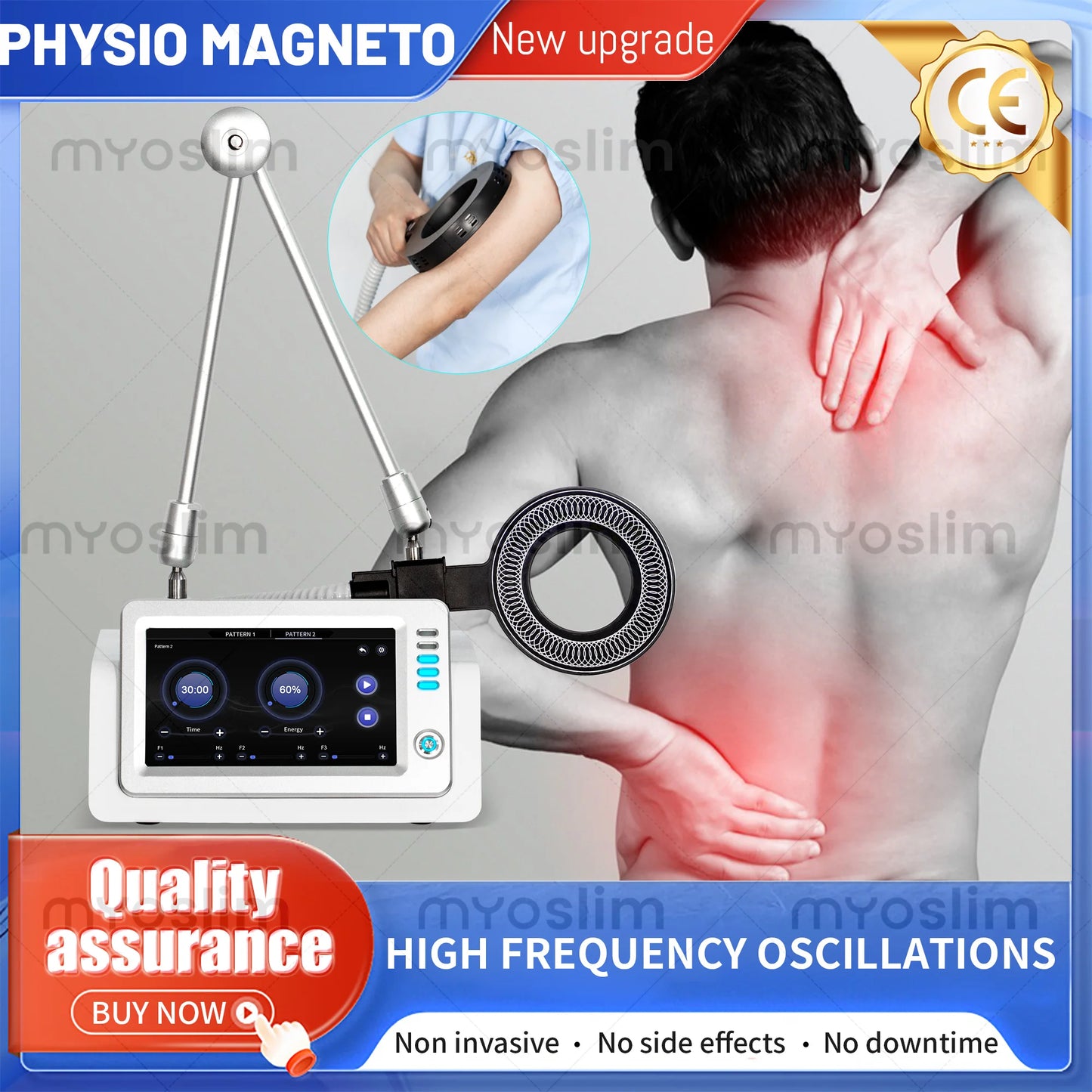 Emszero Portable Physio Magnet Therapy PEMF Device