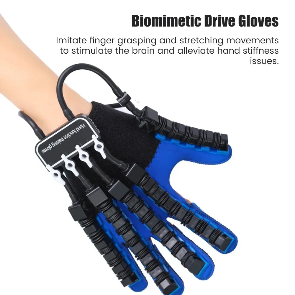 Ambidextrous Finger Rehabilitation Robotic Glove For Stroke Therapy