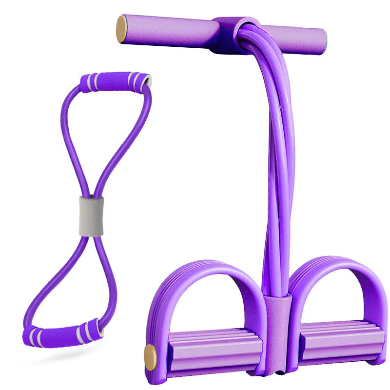 Resistance Band Set Four Tubes For Full Body Training