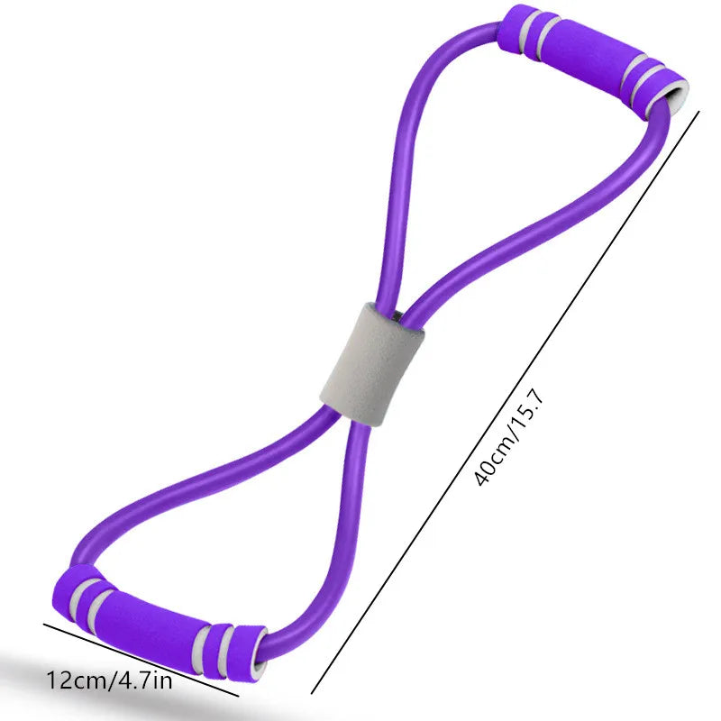 Resistance Band Set Four Tubes For Full Body Training