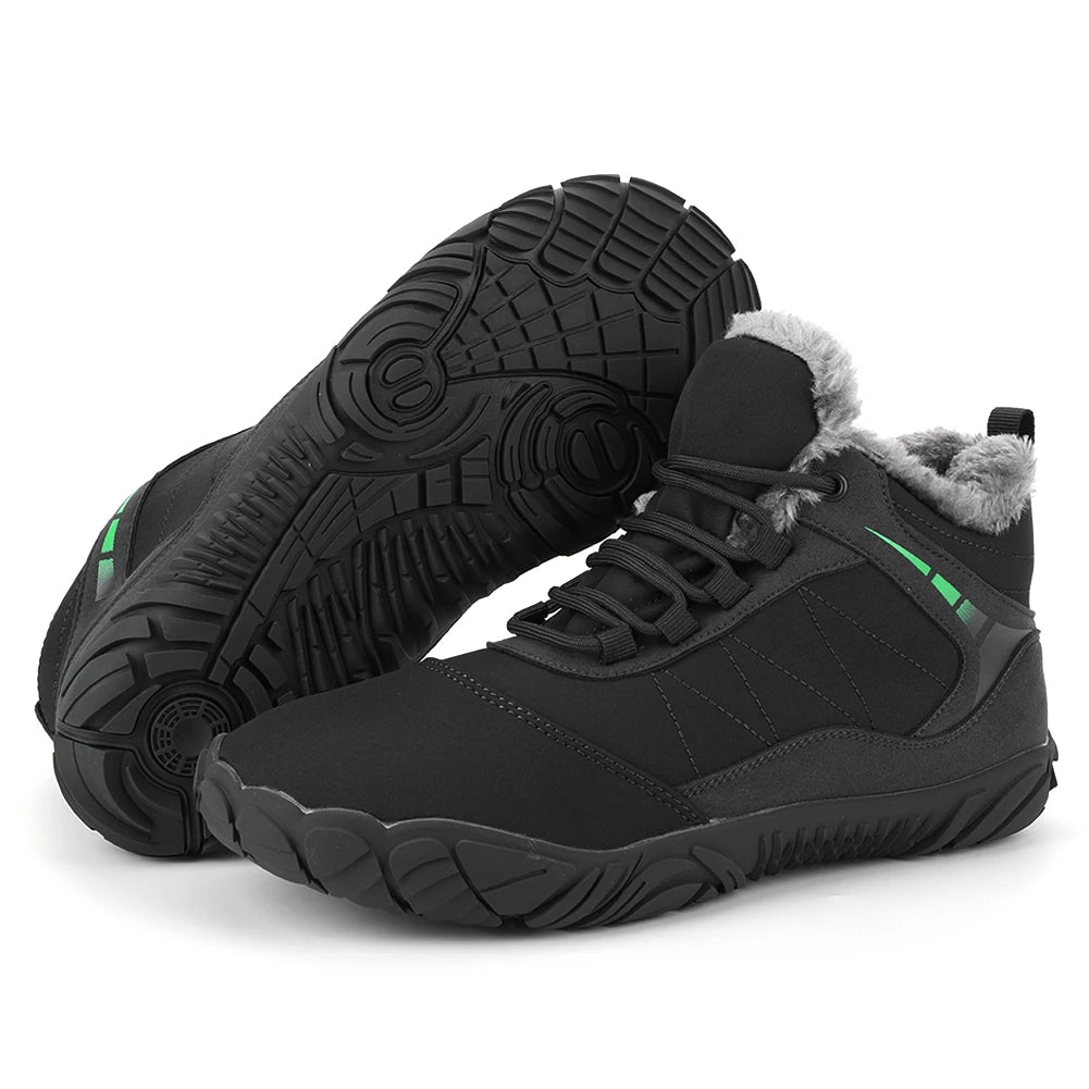 Winter Plush Snow Boots For Travel And Outdoor Trekking
