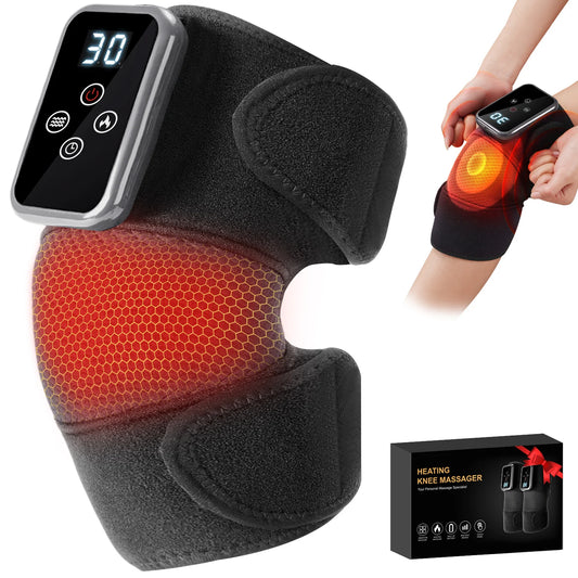 LEERCON Knee Massager With Heat And Vibration For Pain Relief