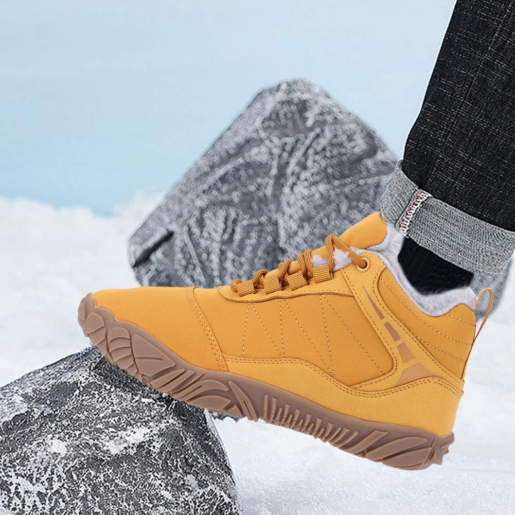 Winter Plush Snow Boots For Travel And Outdoor Trekking
