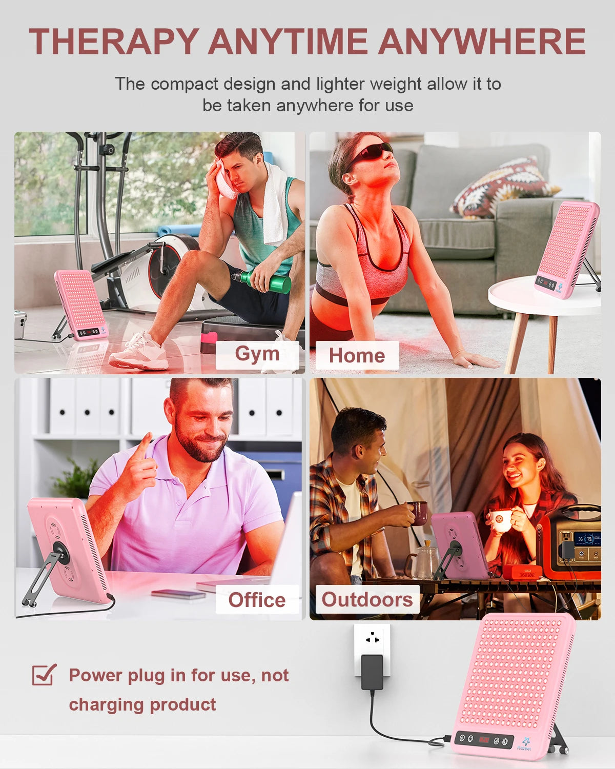 Astarexin Red Light Therapy Panel 660nm 850nm Device