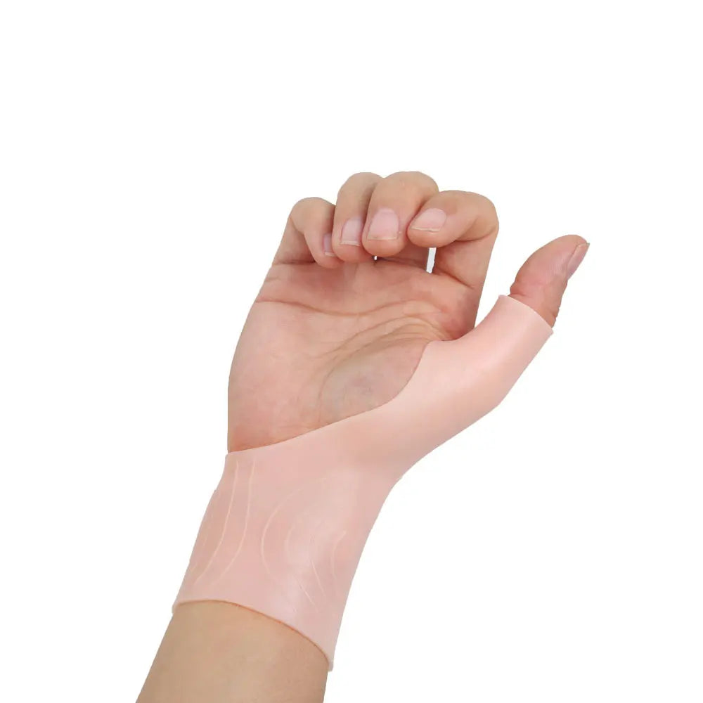 Silicone Gel Therapy Wrist Thumb Support Gloves For Arthritis Carpal Tendonitis