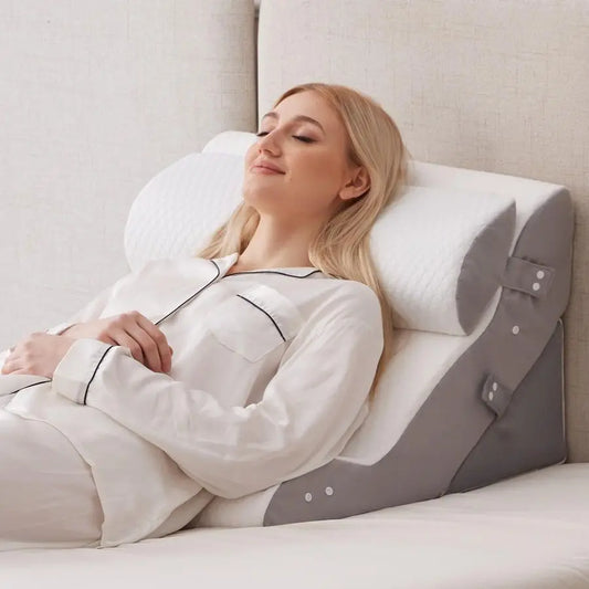 Wedge Pillow Set After Surgery For Acid Reflux Comfort