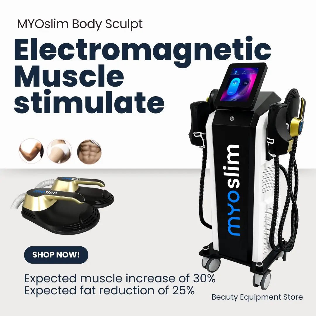 MYOSLIM Body Slim Muscle Stimulation EMS RF Machine Pro