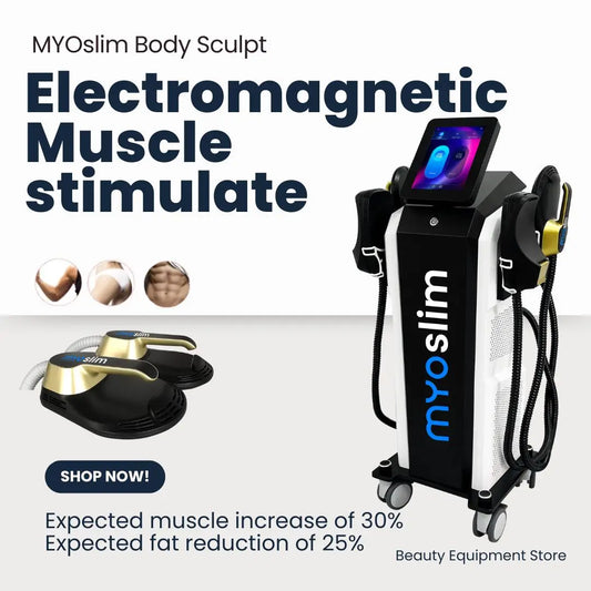 MYOSLIM Body Slim Muscle Stimulation EMS RF Machine Pro