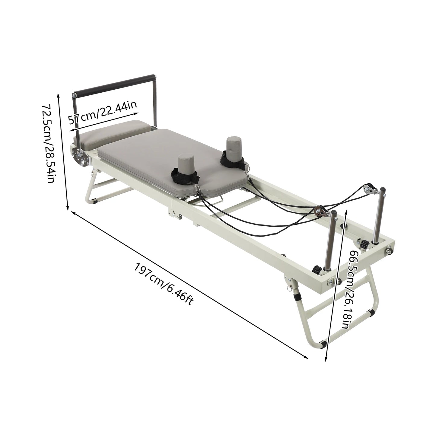 Pilates Rollaway Bed and Performer Machine for Yoga and Fitness