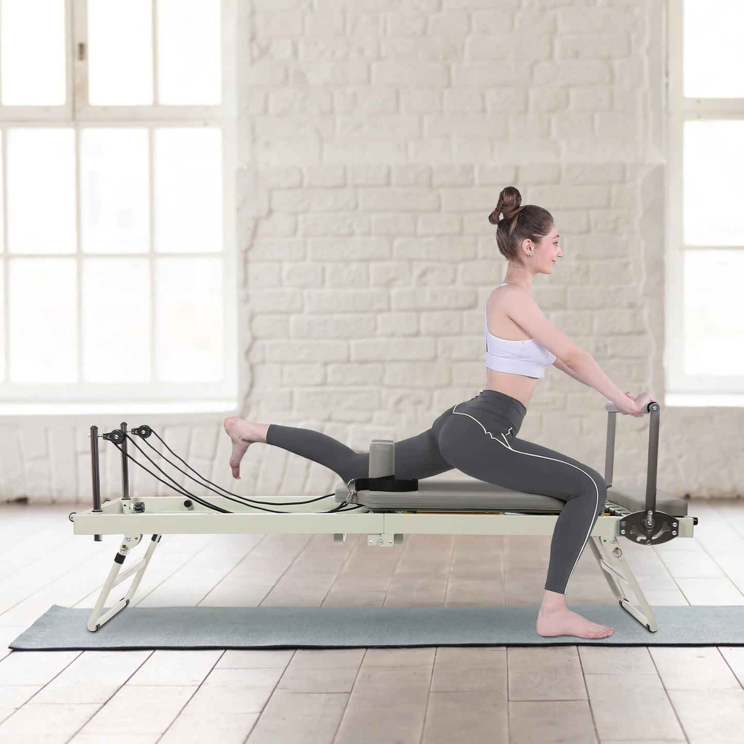Pilates Rollaway Bed and Performer Machine for Yoga and Fitness