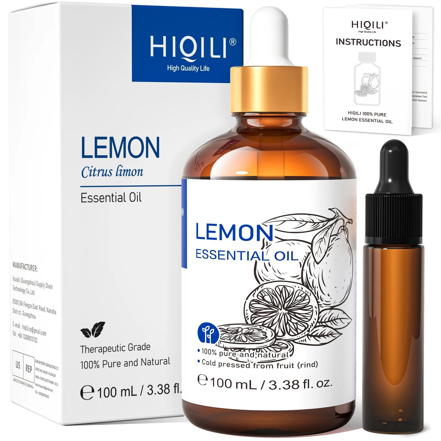 HIQILI Essential Oil With Dropper