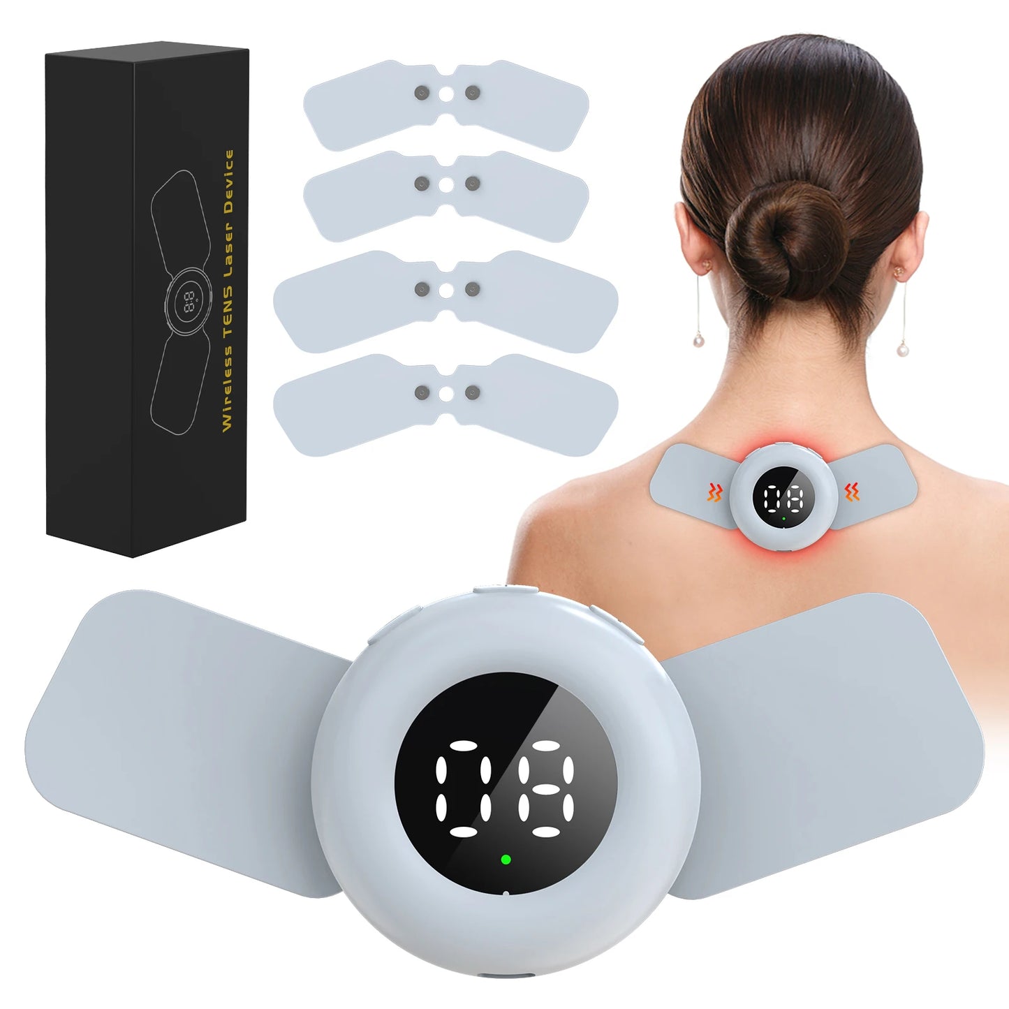 KTS Tens Muscle Stimulator EMS Therapy Near Infrared Device