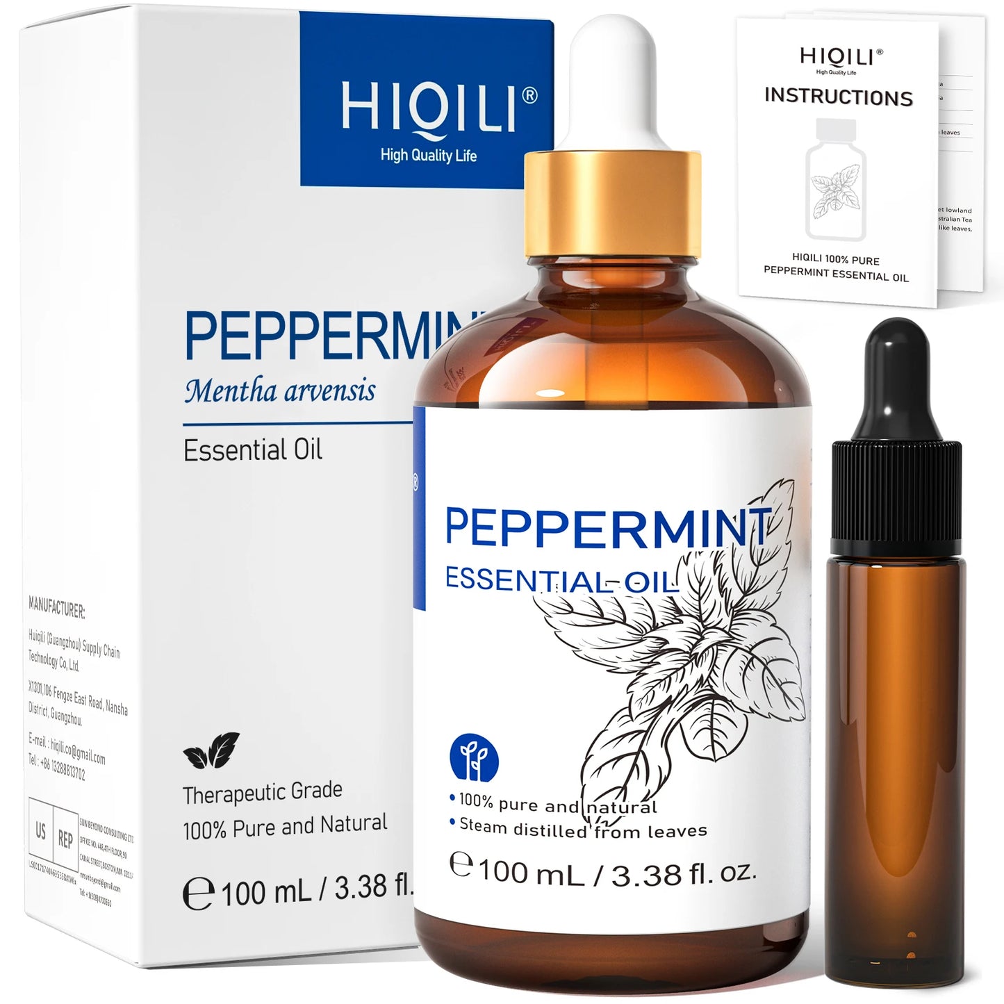 HIQILI Essential Oil With Dropper