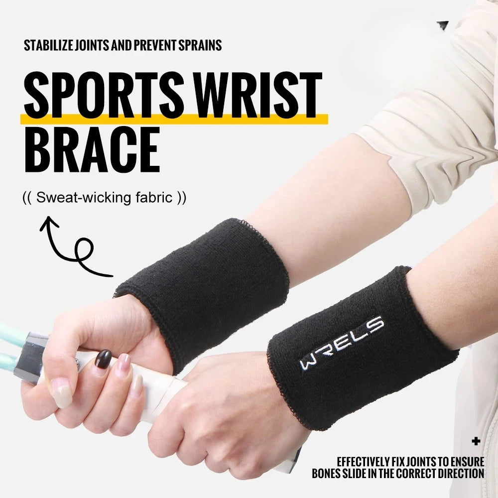 Terry Cloth Moisture Wicking Wristbands For Sports And Workouts
