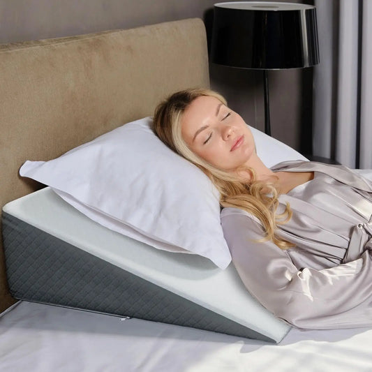 Elevating Wedge Pillow For Sleep Apnea And Acid Reflux Relief
