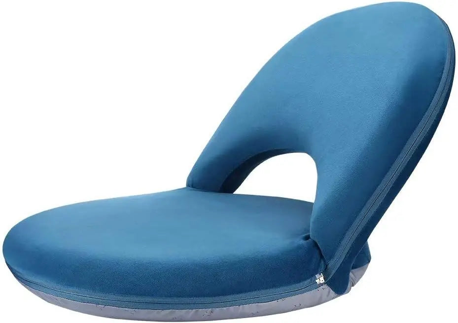 Adjustable Floor Chair With Back Support Foldable For Meditation