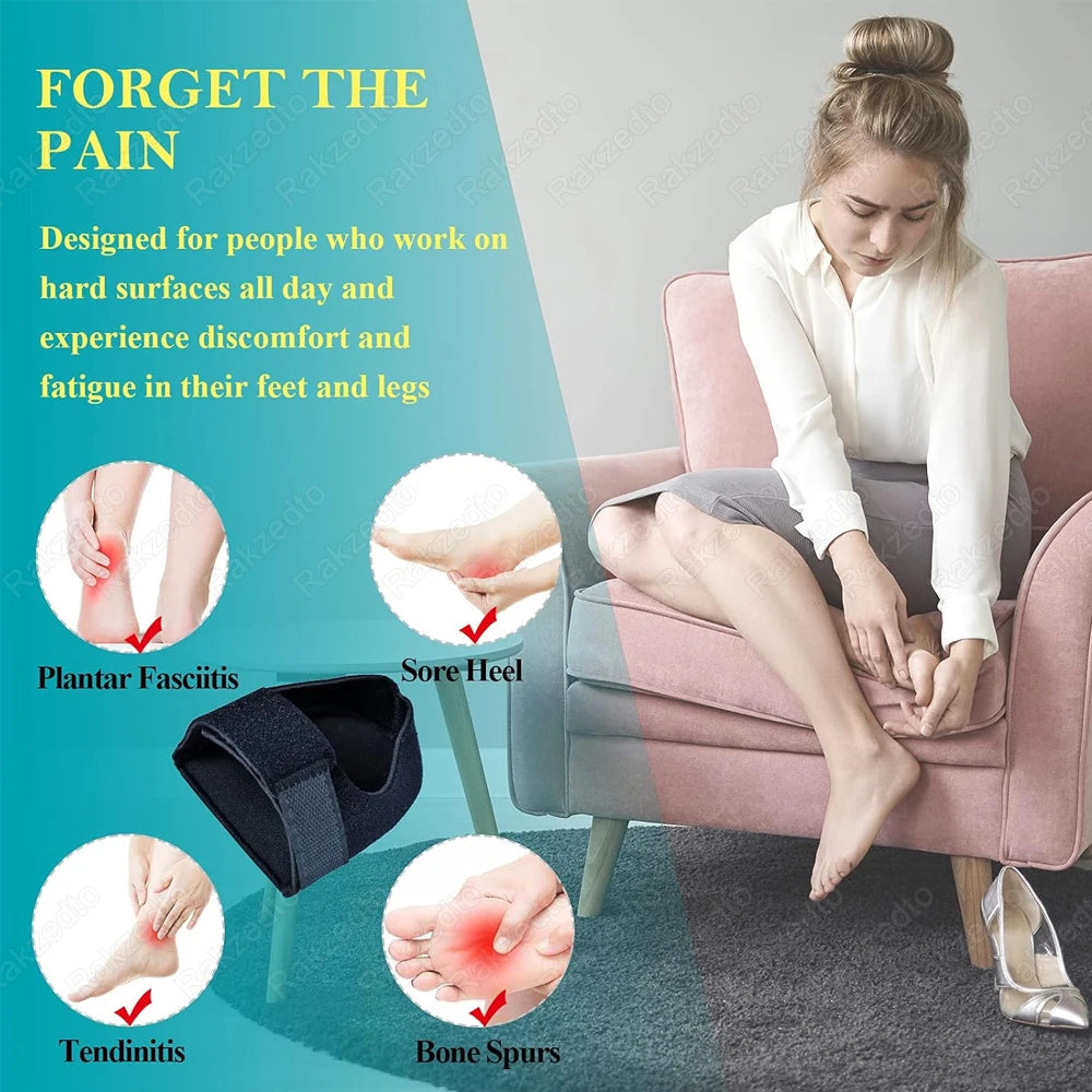 Plantar Fasciitis Heel Spur Foot Support With Gel Heel Cups