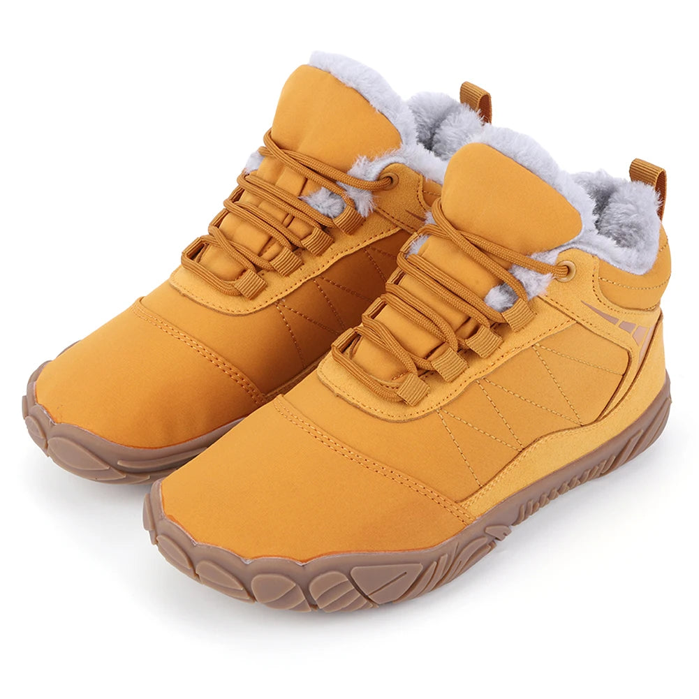 Winter Plush Snow Boots For Travel And Outdoor Trekking