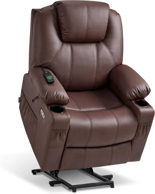 Electric Power Lift Recliner Chair With Massage And Heat