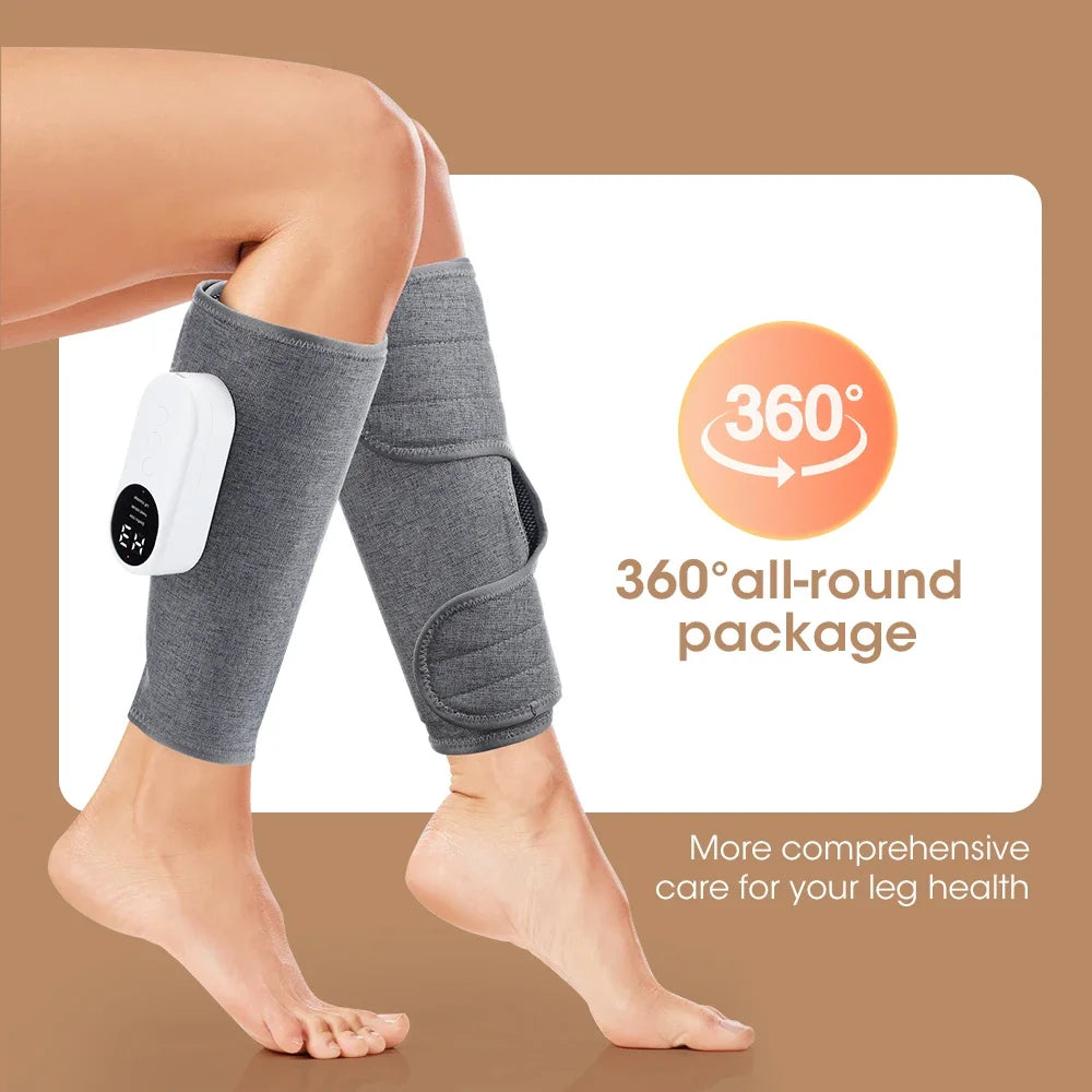 360 Degree Leg Massager With Air Compression And Heat Therapy