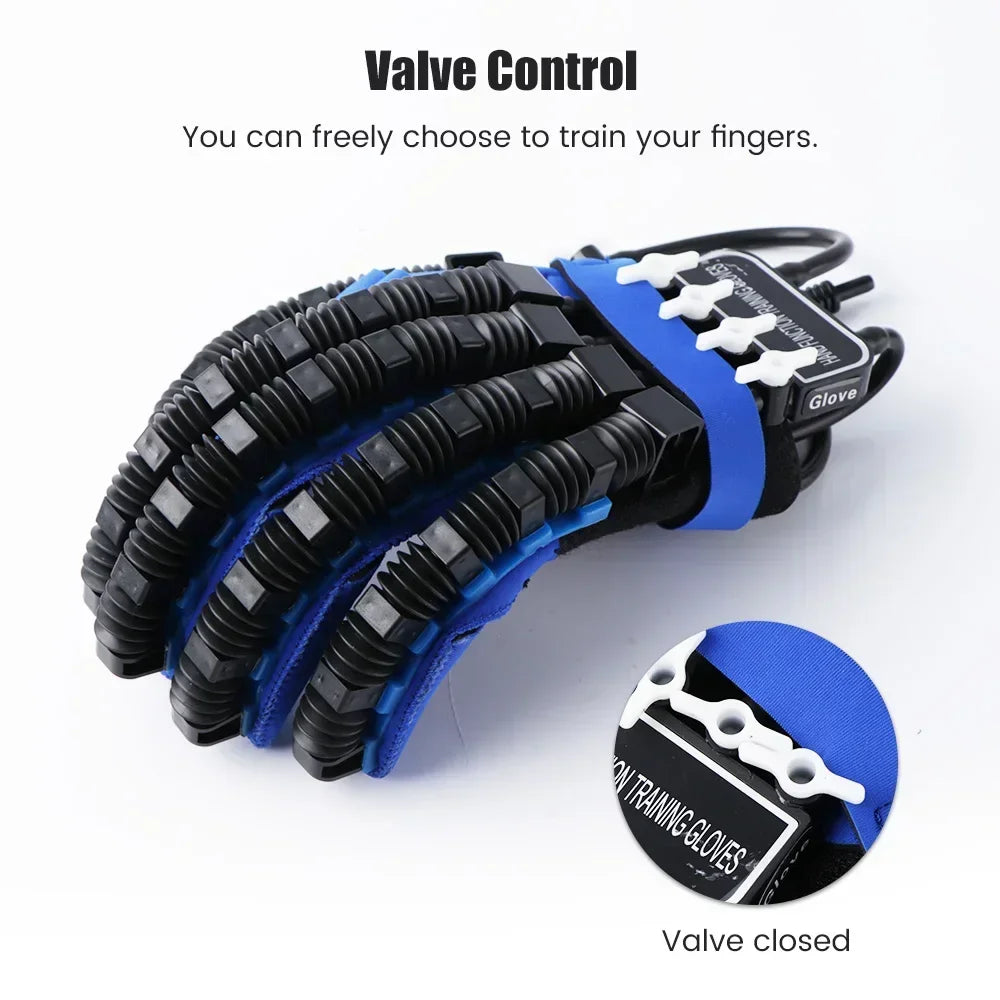 Robotic Finger Rehabilitation Glove For Stroke And Hemiplegia Therapy