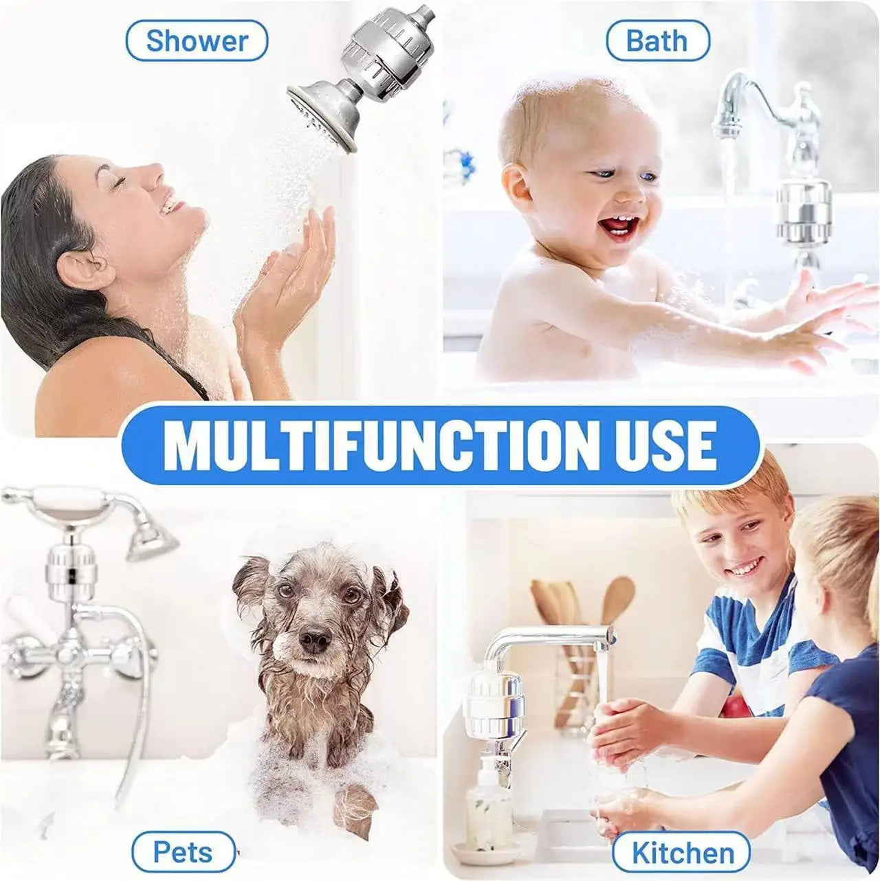 Universal Purification Cartridge for Shower and Faucet