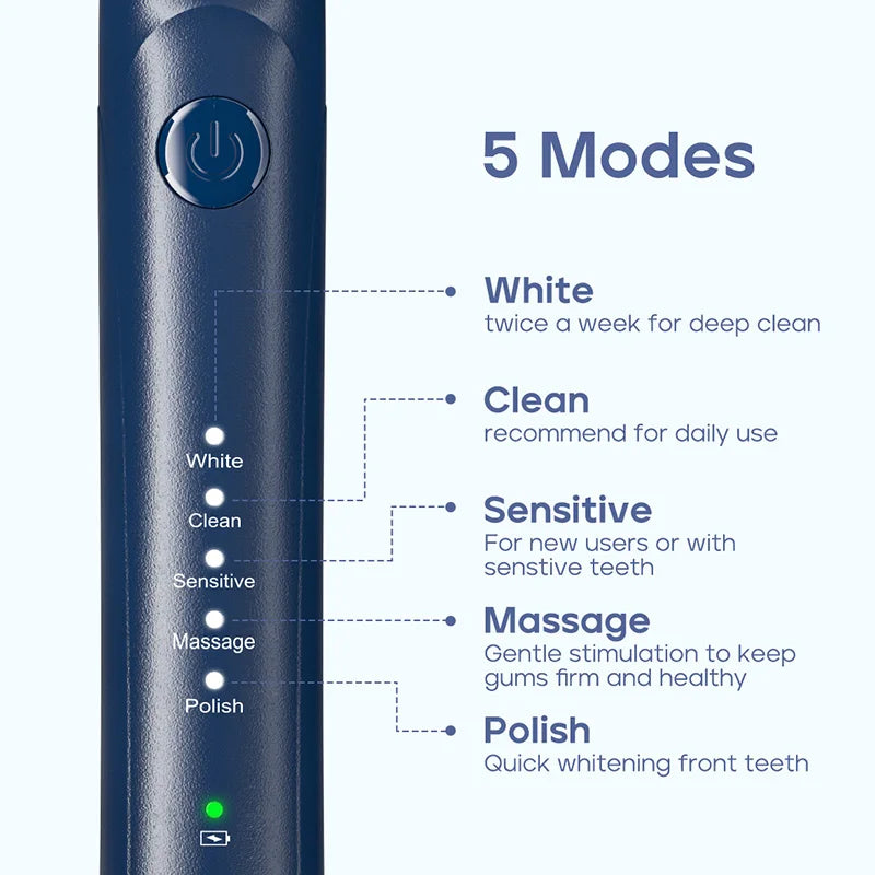 Seago SG 540 Electric Toothbrush With Smart Timer And Waterproof Design