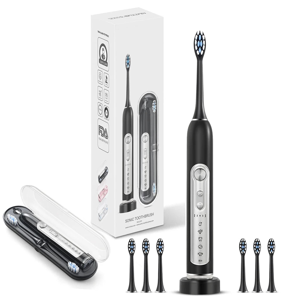 SUBORT S7 Sonic Electric Toothbrush Waterproof For Adults With Timer