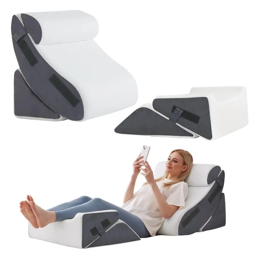 Orthopedic Wedge Pillow Set for Postoperative Recovery and Acid Reflux