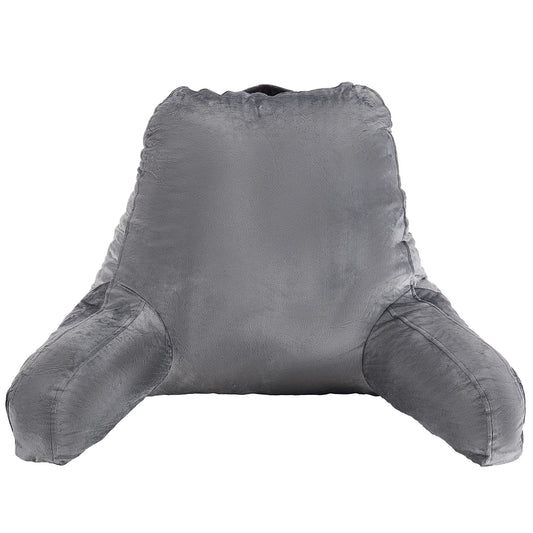SucceBuy Reading Pillow With Shredded Memory Foam Back Support
