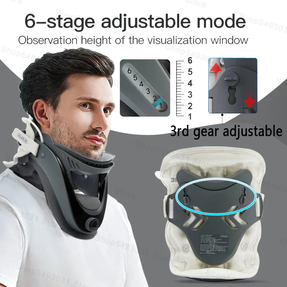 Cervical Neck Traction Device For Home Use