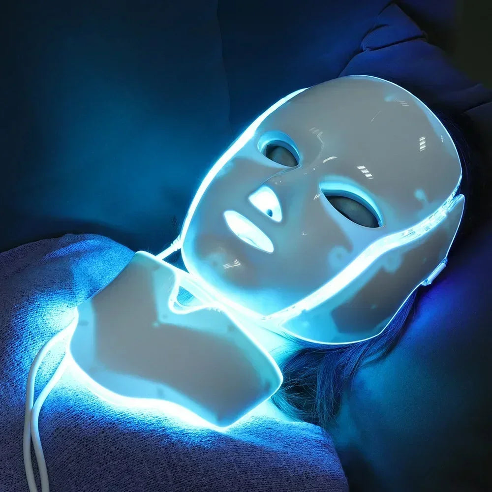 Foreverlily Led Facial Mask With Neck Rejuvenation