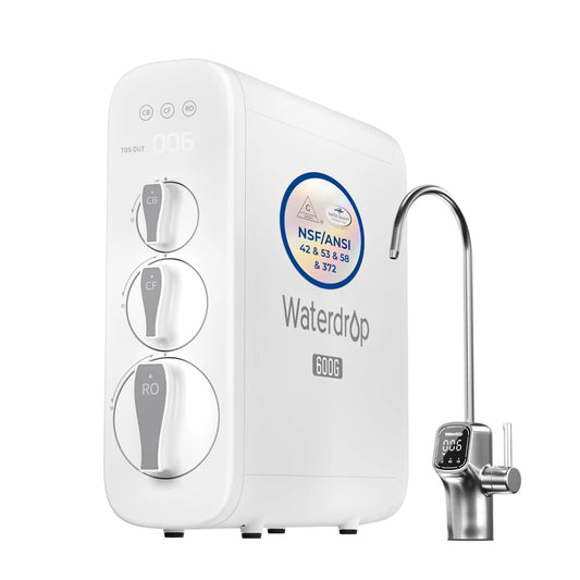 Waterdrop G3P600 8-Stage Reverse Osmosis System for Pure Water