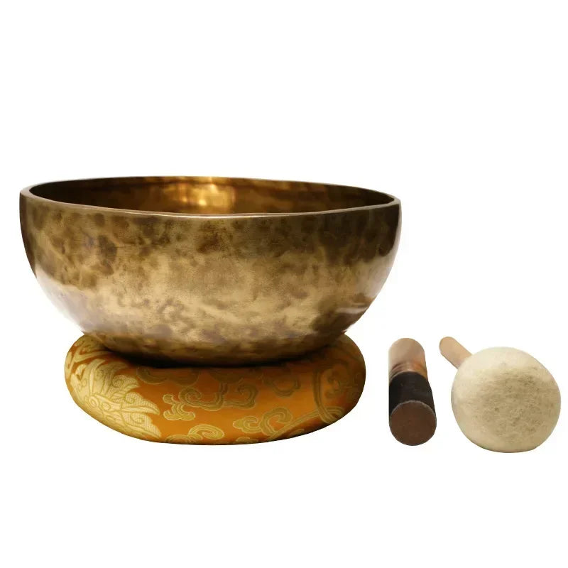 SHXI Tibetan Singing Bowl Set Copper Malang Bowls For Meditation