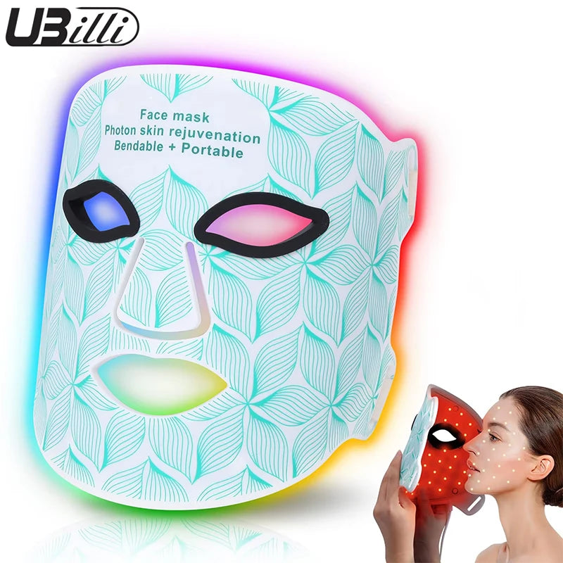 UBilli LED Face Mask 850nm Near Infrared Red Light Therapy