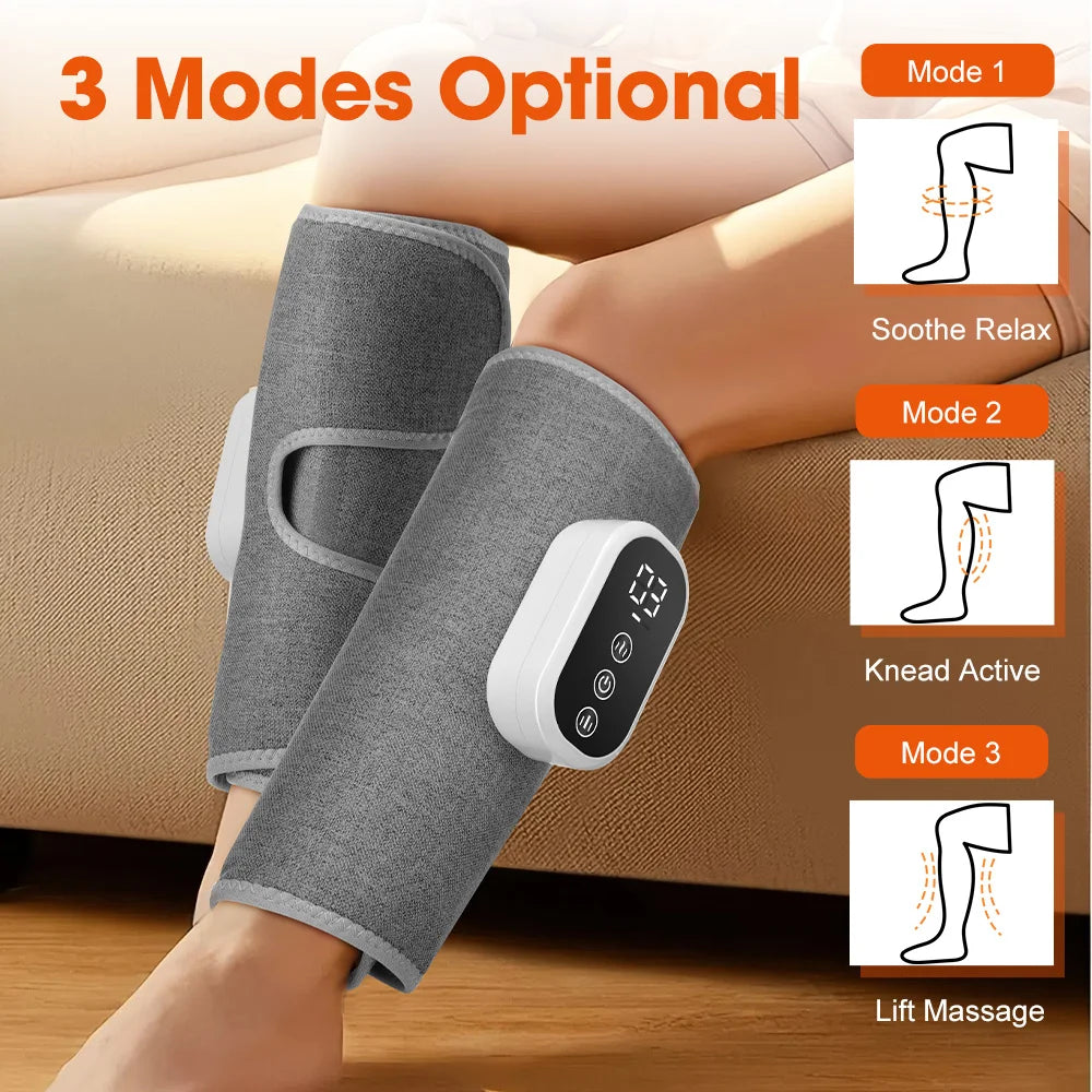PASTSKY 360 Degree Air Pressure Calf Massager Wireless Leg Relax