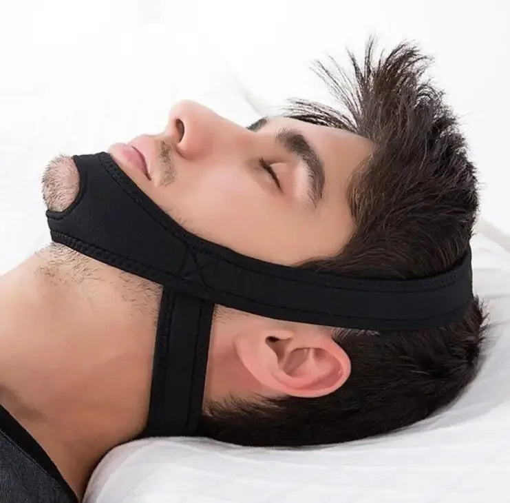 Neoprene Anti Snore Chin Strap for Sleep Apnea and Snoring