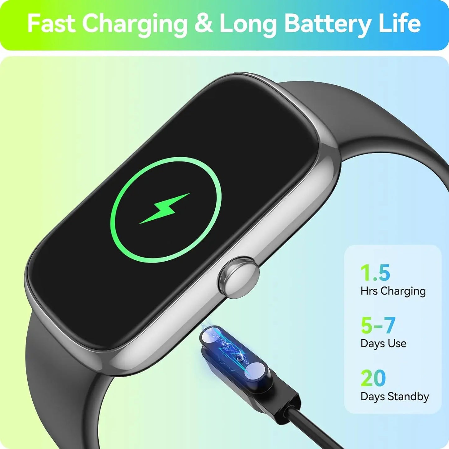 Anyloop Fitness Tracker With Heart Rate SpO2 Sleep Monitor IP68 Waterproof